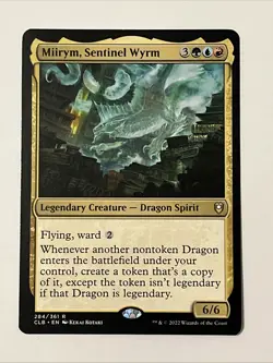 Miirym, Sentinel Wyrm - Commander Legends: Battle for Baldur's Gate - R 284 - Image 1