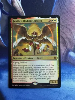 Feather, Radiant Arbiter 0006 Mythic Foil Murders at Karlov Manor MTG NM - Image 1