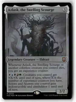 Azlask, the Swelling Scourge Commander: Modern Horizons 3 Foil - Image 1