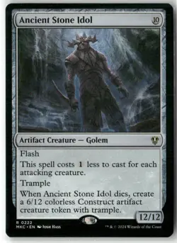 Ancient Stone Idol Commander: Murders at Karlov Manor Magic MTG NM - Image 1