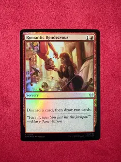 Romantic Rendezvous - Magic The Gathering MTG SPM Marvel’s Spider-Man #86 Foil - Image 1