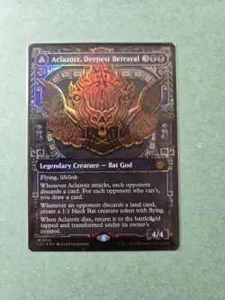 Aclazotz, Deepest Betrayal Showcase FOIL #316 - LCI Lost Caverns of Ixalan - MTG - Image 1