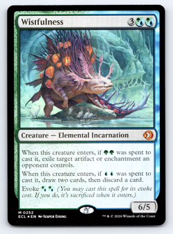 Wistfulness FOIL - Lorwyn Eclipsed MTG - Image 1