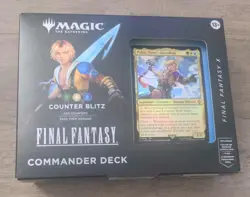Magic The Gathering - Final Fantasy Commander Deck - Counter Blitz Tidus -Sealed - Image 1