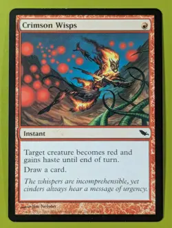 Crimson Wisps x1 Shadowmoor 1x Magic the Gathering MTG - Image 1