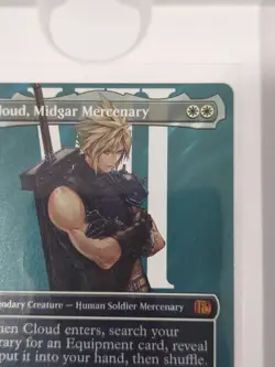 Cloud, Midgar Mercenary (Borderless) (Surge Foil) Final Fantasy Foil - Image 4