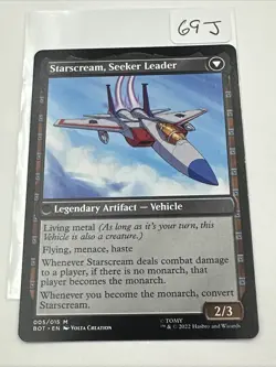 Starscream, Power Hungry Starscream, Seeker Leader BOT LP MTG - Image 4