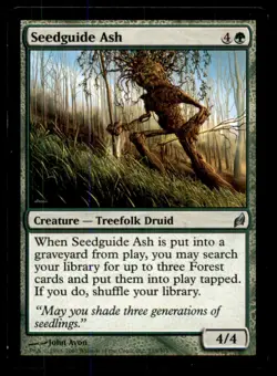 MTG Seedguide Ash LP Light Play Lorwyn [3090] - Image 1