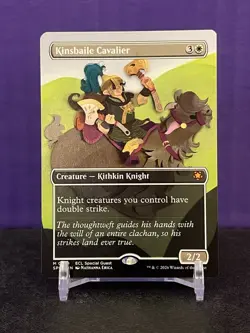 MTG Kinsbaile Cavalier Borderless Lorwyn Eclipsed Special Guests Regular NM #130 - Image 1