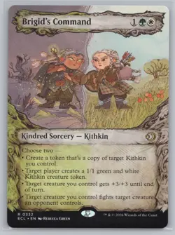 Brigid's Command (Showcase) R Lorwyn Eclipsed 332 NM - Image 1