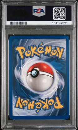 2002 POKEMON LEGENDARY COLLECTION #17 NINETALES-REVERSE FOIL PSA 8 - Image 2