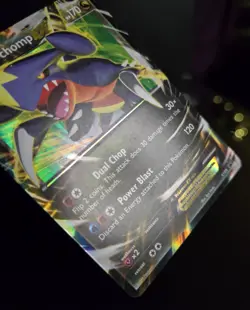 Pokemon TCG - GARCHOMP EX - XY09 - HOLO PROMO - XY: GARCHOMP EX BOX (2014) - LP - Image 2