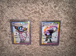 Pokemon TCG - Umbreon Ex SVP 176 & Espeon Ex SVP 175 Black Star Promo NM +Extras - Image 1