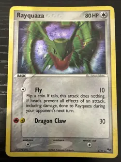 Pokemon TCG Rayquaza Holo Promo #3 Pokemon Promos Holo Promo Promo - Image 1