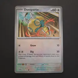 Pokemon Dunsparce Master Ball Reverse 079/131 PRE Prismatic Evolutions NM - Image 1