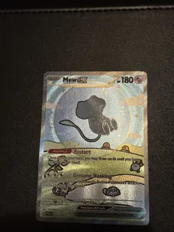 Mew EX 232/091 Sir Bubble Mew Paldean Fates SV Pokemon TCG Holo Full Art - Image 5