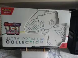 Pokemon Scarlet & Violet 151 Ultra Premium Collection UPC Empty Box w/Playmat ++ - Image 1