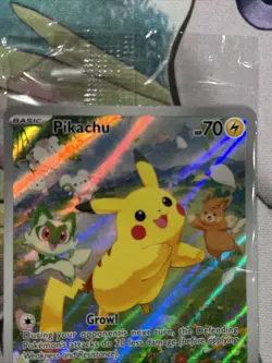 Pokemon Pikachu Paldea Adventure Chest Promos SVP088 Sealed NM Ready To Ship!! - Image 3