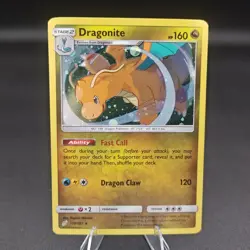 Dragonite 119/181 - Pokemon TCG Sun & Moon Team Up Promo COSMOS Holo Rare NM - Image 1