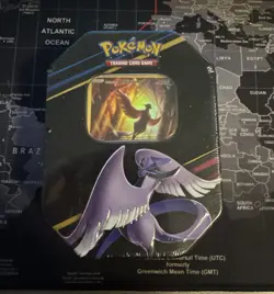 TCG Pokemon Game Galarian Articuno Crown Zenith Tin Pokemon SEALED - Image 1