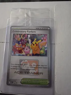 SEALED Celebratory Fanfare NM 2025 Ace Trainer Promo • Pokemon TCG ENG MEP 028 - Image 1