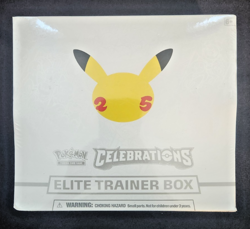 Pokemon Celebrations 2021 25th Anniversary Elite Trainer Box ETB Factory Sealed - Image 1