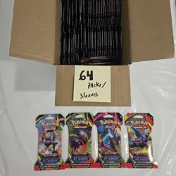 Pokemon TCG Mega Evolution Phantasmal Flames 64x Booster Packs Gengar Charizard - Image 1