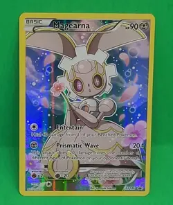 2017 Mint Pokemon TCG Magearna XY186 Full Art Holo Black Star Promo XY Promo - Image 3