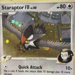 Pokemon TCG Staraptor FB Holo Rare - 11/147 Platinum Supreme Victors 2009 (LP) - Image 2
