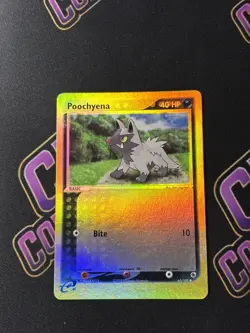 Pokemon Poochyena Reverse Holo 63/109 EX Ruby & Sapphire - Image 1