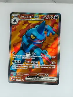 2023 Pokemon Scarlet & Violet Toxicroak ex 232/198 NM - Image 1