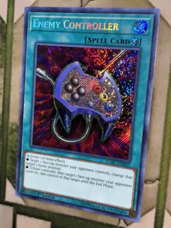 YuGiOh ENEMY CONTROLLER Secret Rare LCKC-EN032 - Image 1