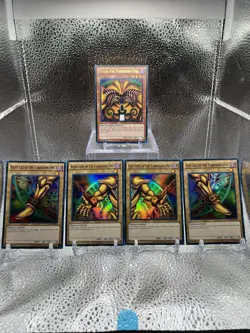 Yu-Gi-Oh! Exodia The Forbidden One YGLD Head Legs And Arms NM - Image 1