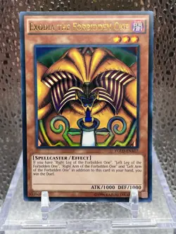 Yu-Gi-Oh! Exodia The Forbidden One YGLD Head Legs And Arms NM - Image 2