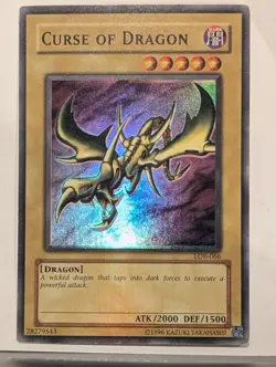 Curse of Dragon LOB-066 Super Rare Unlimited LP - Image 1
