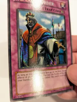 Imperial Order PSV-104 Unlimited Reverse Secret Rare Foil Misprint LP - Image 3