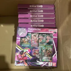 One Piece ENGLISH Illustration Box Vol 4( 9 Box Lot) - Image 1