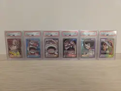 Full 6 OP09 Alt Art Leader One Piece Sequential PSA 10 Certs Luffy Shanks - Image 1