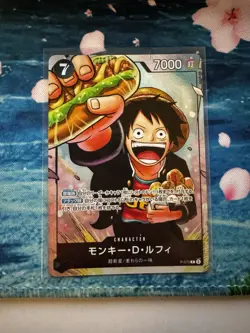 One Piece Monkey D. Luffy P-075 Saikyo Jump Promo The Strongest Three Brothers - Image 1