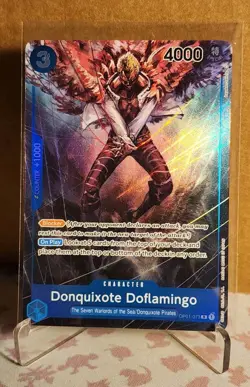 One Piece - Donquixote Doflamingo (Parallel Alt Art) R OP01-073 - 💎IMMACULATE💎 - Image 1