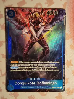 One Piece - Donquixote Doflamingo (Parallel Alt Art) R OP01-073 - 💎IMMACULATE💎 - Image 2
