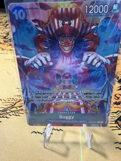 One Piece TCG-Foil Buggy OP09-051 R Alt Art - Emperors in the New World - Image 1