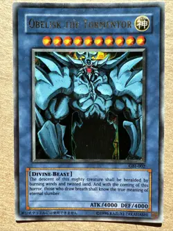 Obelisk the Tormentor (Ultra Rare) GBI-002 Yu-Gi-Oh! Duel Monsters... - Image 1