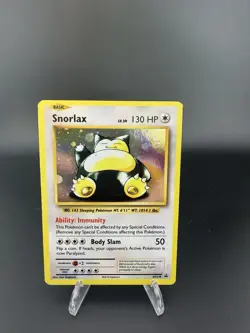 Pokemon TCG Snorlax XY179 Holo Promo Card Black Star Promos, LP Condition - Image 1