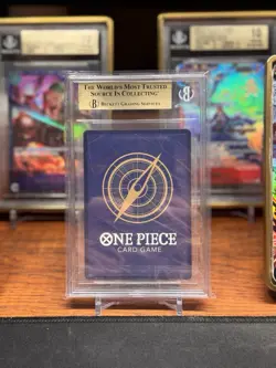 2025 Monkey D Luffy 3rd Anniversary Winner ST01-012 SR One Piece Card BGS - Image 2