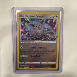Radiant Eevee SWSH230 SWSH: Sword & Shield Promo Cards Holo NM - Image 2
