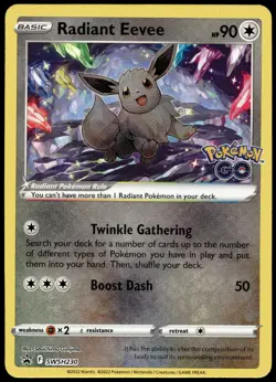 Radiant Eevee - Promo SWSH: Sword & Shield Promo Cards SWSH230 NM - Image 1