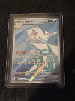 Cetitan Illustration Rare 201/191 NM Pokemon TCG Surging Sparks Holo Card - Image 1