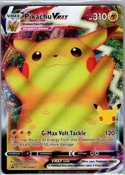Pikachu VMAX - SWSH062 SWSH: Sword & Shield Promo Cards - Pokemon Card - NM - Image 1