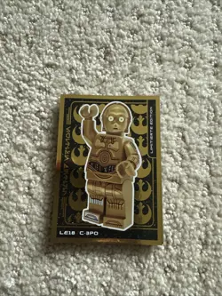 LEGO Star Wars Serie 5 Trading Card LE18 C-3PO - Limited Edition - Image 1